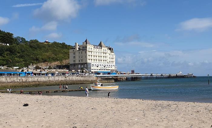Llandudno Pier and Beach